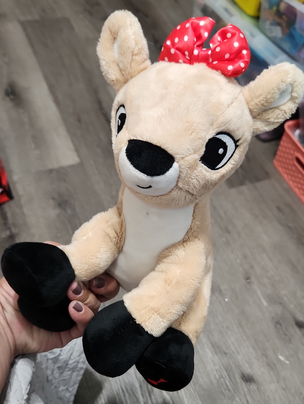 Christmas Musical Plush Deer